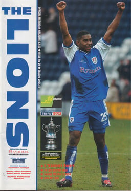 Millwall v Tranmere Rovers Match Programme 2004-03-07